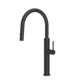 Gessi 316 Cesello rubinetto cucina con canna girevole e doccetta estraibile doppio getto 60026